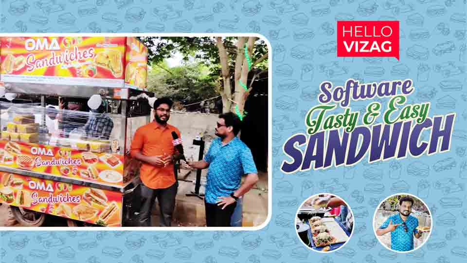 15 Best Sandwich in Town || Software's Oma Sandwich || Vizag Sandwich