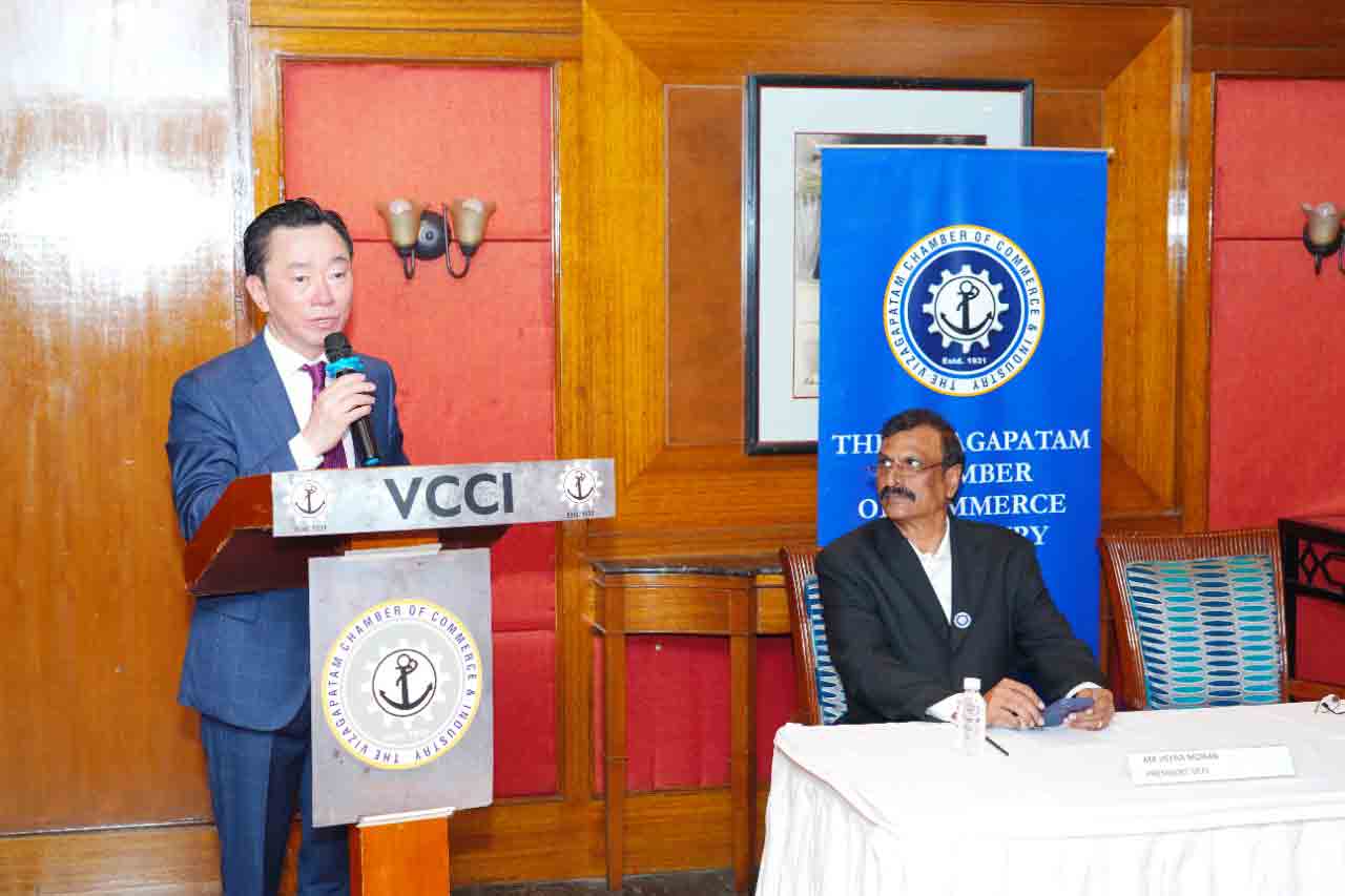 India Vietnam Ambassador had a meeting with Vizagapatam Chamber of Commerce