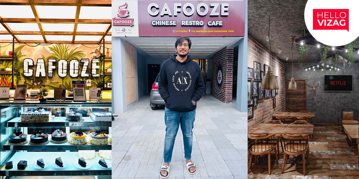 Inspirational Success Story Of CH Bhargav - Founder Of CAFOOZE- Vizag’s Best Restro Cafe