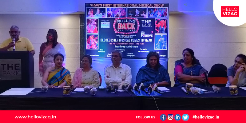 POSTER LAUNCH BY ROHIT MEMORIAL TRUST FOR VIZAG’S FIRST INTERNATIONAL MUSICAL SHOW