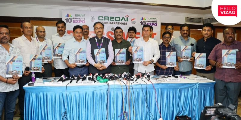 CREDAI Visakhapatnam Chapter Launches Brochure for 10th Property Expo