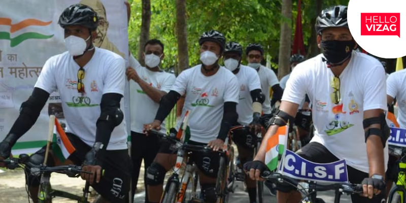 CISF’s Cyclothon Rally to Reach Visakhapatnam on March 17 – A Tribute to Fitness & Security