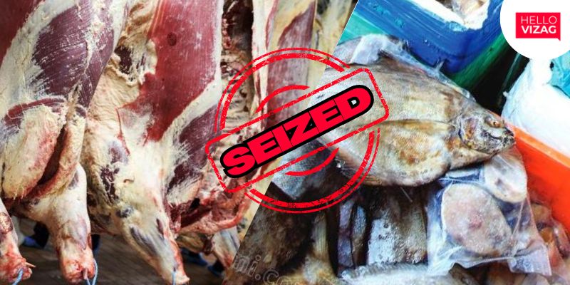 283 Kg Meat and 110 Kg Fish Seized in Visakhapatnam for Violating Republic Day Curbs