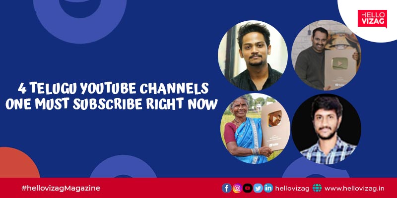 4 Telugu youtube channels one must subscribe right now