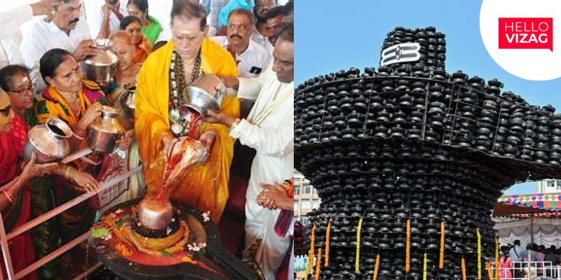 40th Maha Kumbha Abhishekam: A Grand Spiritual Gathering at Visakhapatnam Shoreline