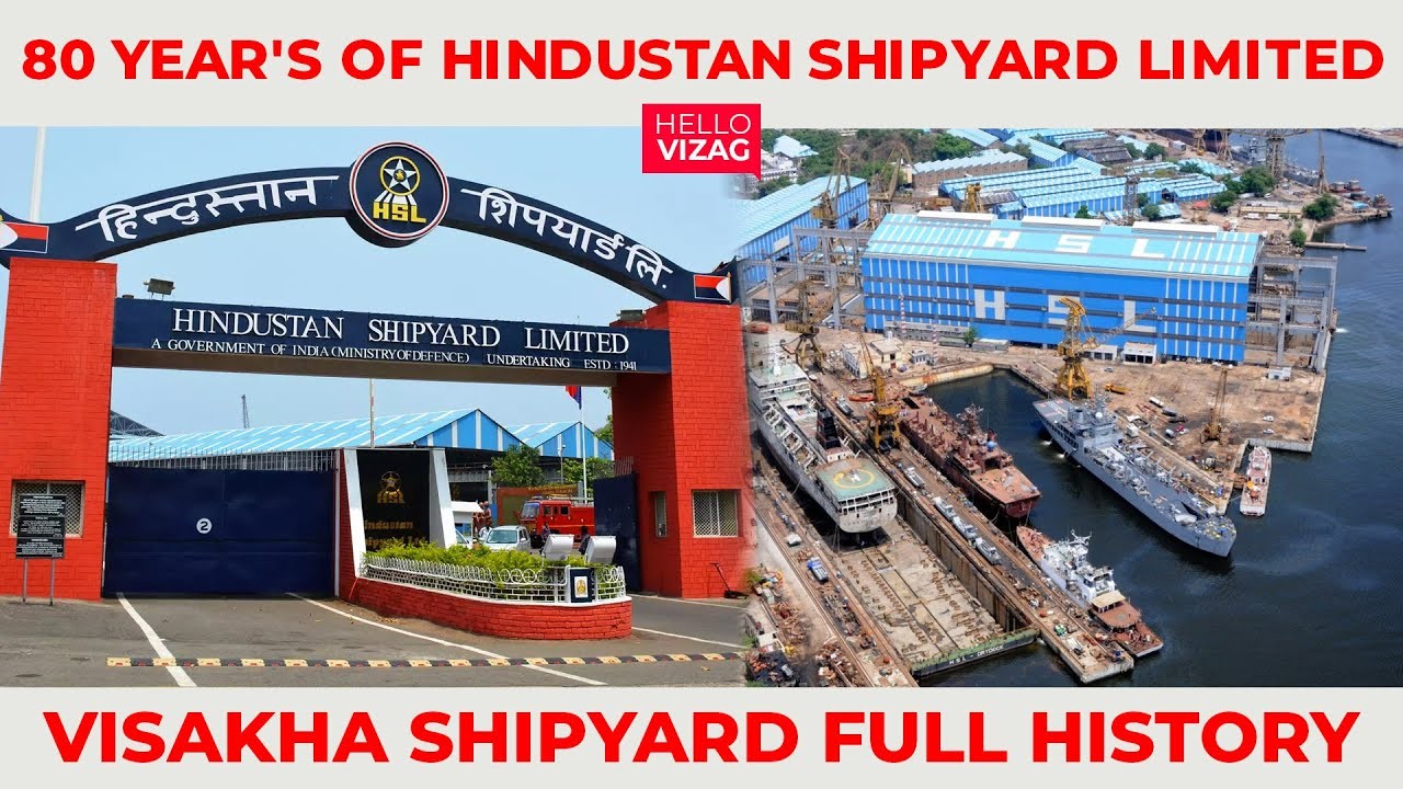 80 Year's of Hindustan Shipyard Limited | Visakhapatnam | Hello Vizag