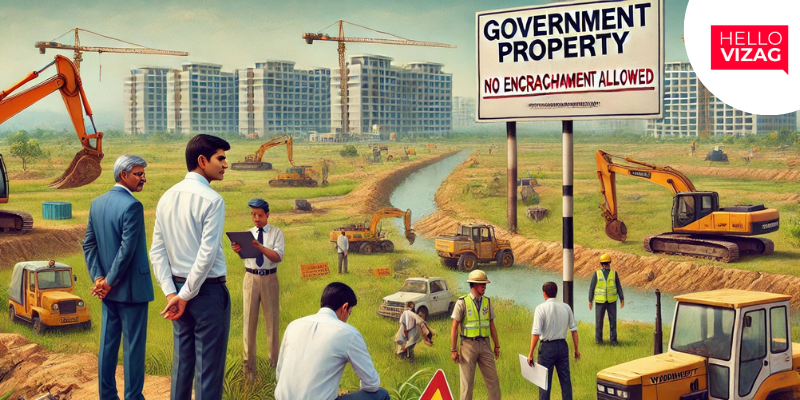 Andhra Pradesh Government Reclaims 1,251 Acres from Hayagreeva Developers in Visakhapatnam: Anti-Encroachment Measures Implemented