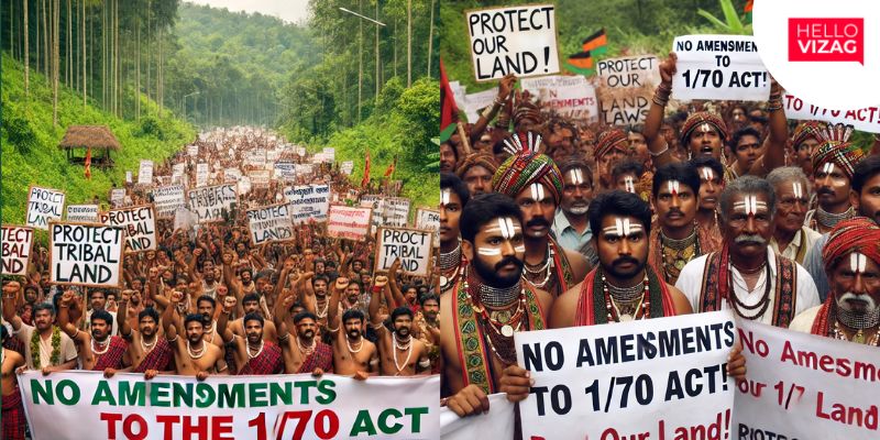 Andhra Pradesh Tribal JAC Announces 48-Hour 'Manyam Bandh' to Oppose Proposed Amendments to 1/70 Act