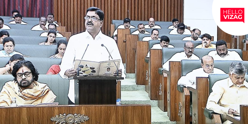 AP Finance Minister Payyavula Keshav Presents ₹3.22 Lakh Crore Budget for 2025-26 in Assembly