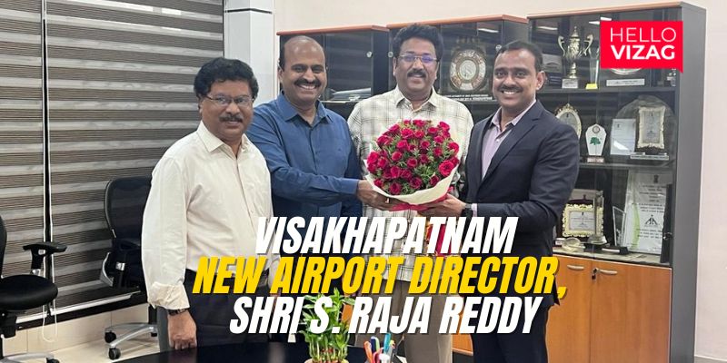 APATA Representatives Engage in Productive Meeting with New Airport Director, Shri S. Raja Reddy, at Visakhapatnam Airport