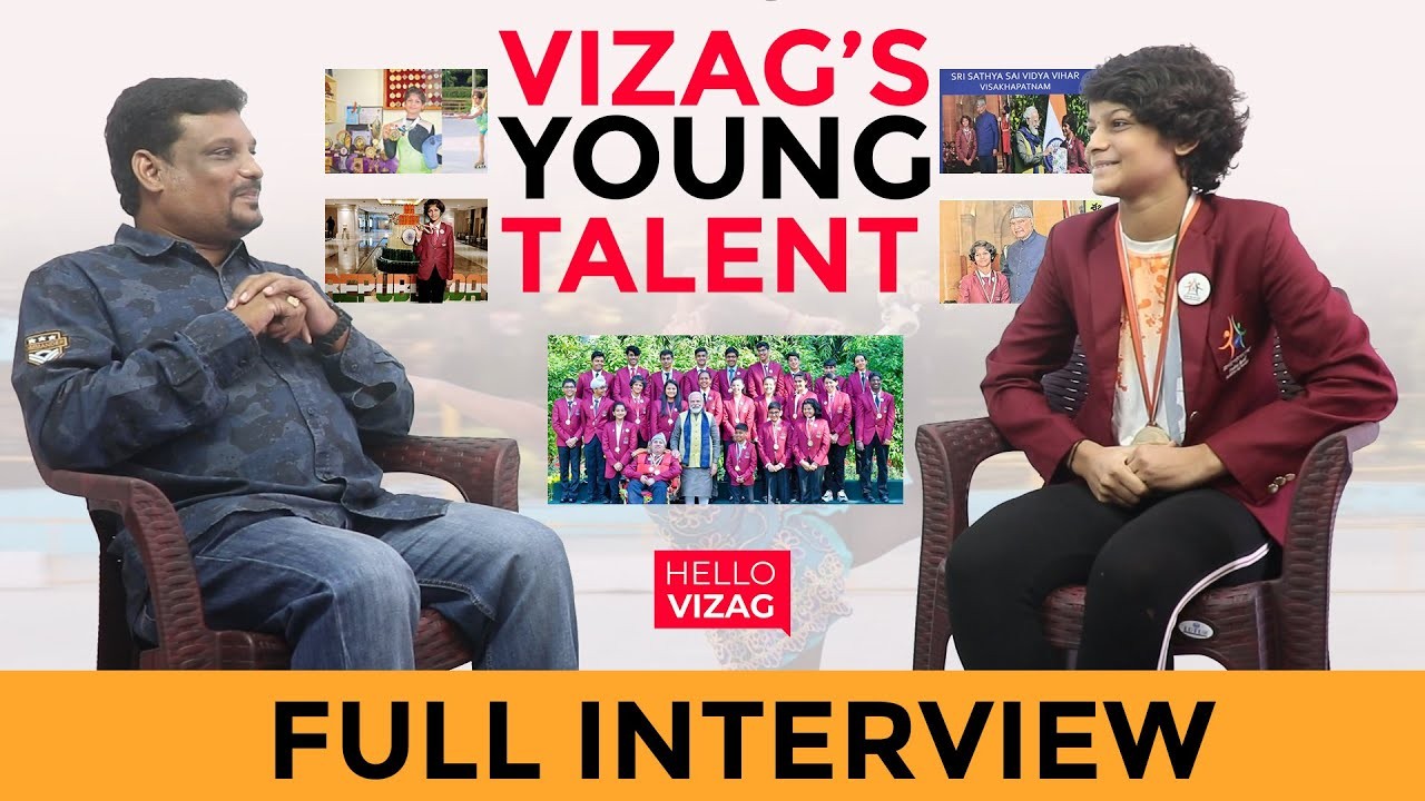 Asian Skating Champion Sai Samhitha Exclusive Full Interview | Vizag Talent | HelloVizag