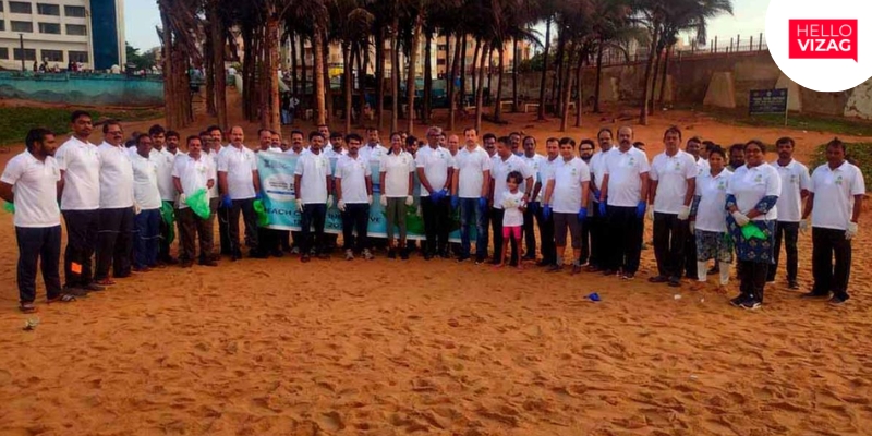 BPCL Hosts Beach Clean-Up Drive at Ramakrishna Beach for Swachhta Pakhwada 2024