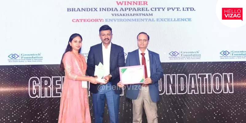 Brandix India Receives Prestigious Greentech Environment Award 2023