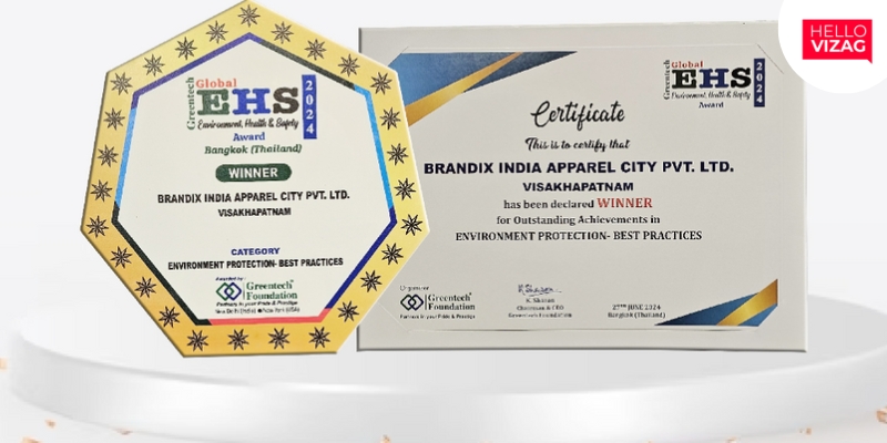 Brandix India Wins Prestigious Greentech Global Award for Environmental Excellence