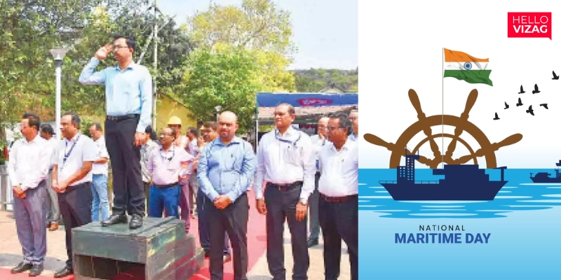 Celebrating National Maritime Day 2024 at Visakhapatnam Port