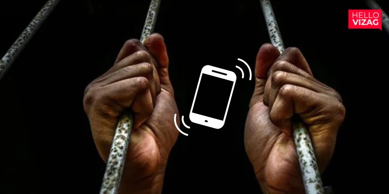 Cellphones Without SIM Cards Seized in Vizag Central Prison