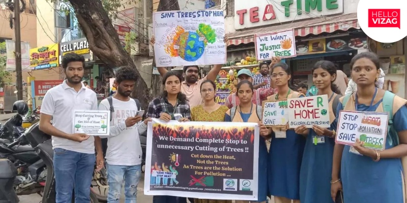 CFV Rallies Against Tree Cutting in Vizag