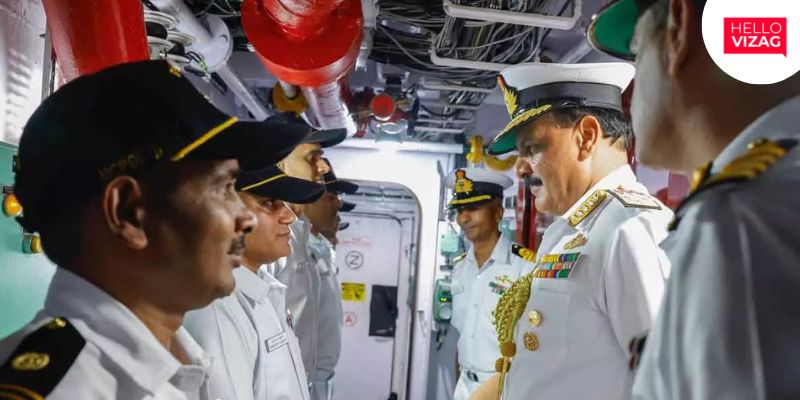 Chief of Naval Staff Visits Eastern Naval Command