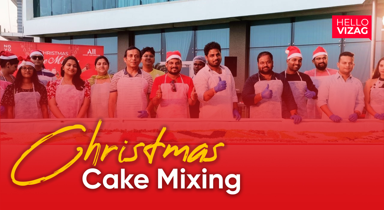 Christmas Cake Mixing Ceremony | Novotel | Vizag | @Hello Vizag | @Novotel Hotels
