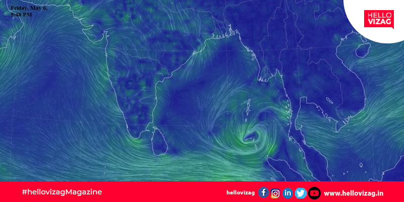 Cyclone Asani moving towards Vizag coast, may take U-turn to Bangladesh