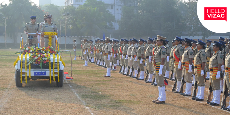 Demobilization Ceremonial Parade Conducted for Armed Reserve Force in Visakhapatnam