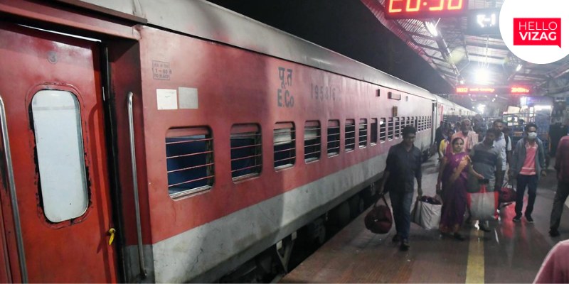 Discontent Among Passengers as Old Coaches Replace New Ones on Visakhapatnam-Banaras Biweekly Express