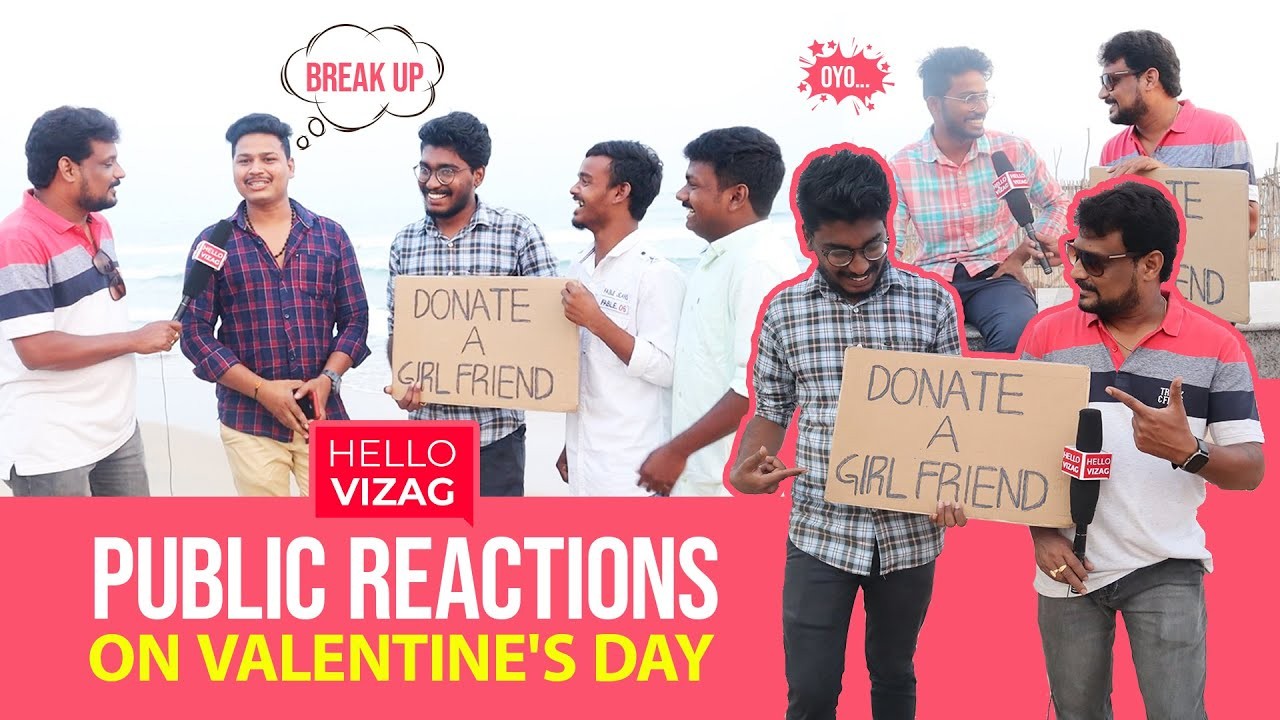 Donate A Girlfriend | valentine's day Special | Public Talk | @Hello Vizag