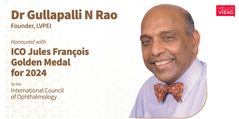 Dr. Gullapalli N. Rao Honored with ICO Jules François Golden Medal for 2024