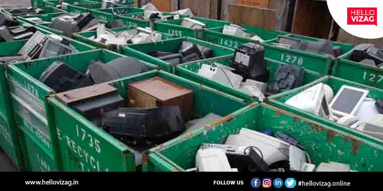 E-waste collection service launched at Vizag public library