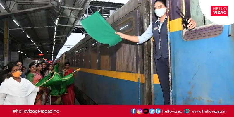 East Coast Railway flags off first ever all women crew train