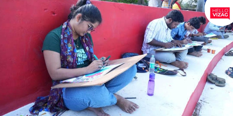 Eco-Vizag Art Contest Draws Enthusiastic Response in Visakhapatnam