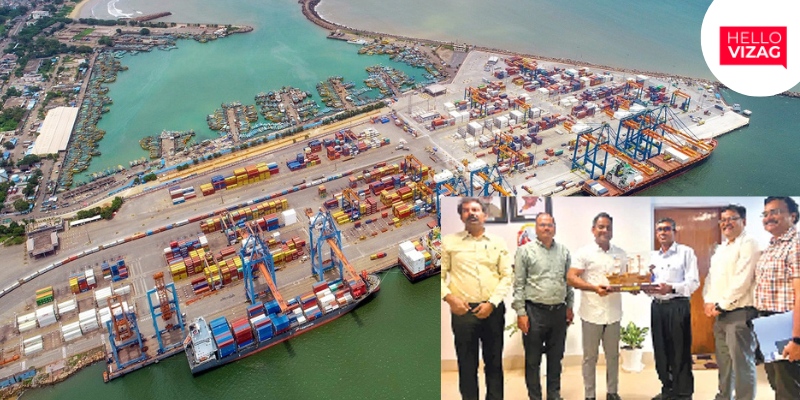 ECoR General Manager Inspects Visakhapatnam Port and Discusses Railway Upgrades