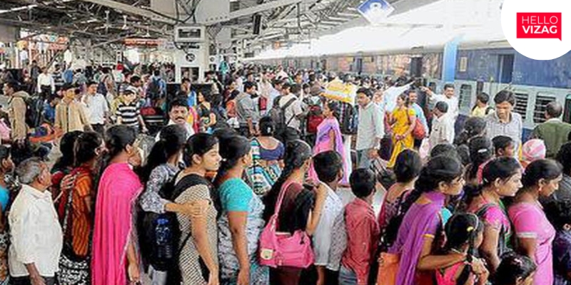 Enhanced Passenger Traffic Management by Waltair Division Ahead of Festival Rush