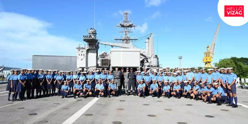Exploring the Depths: Sea Cadets Dive into the World of Indian Navy Operations