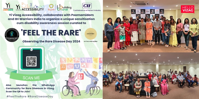 "Feel the Rare": Raising Awareness on Rare Diseases Day in Vizag