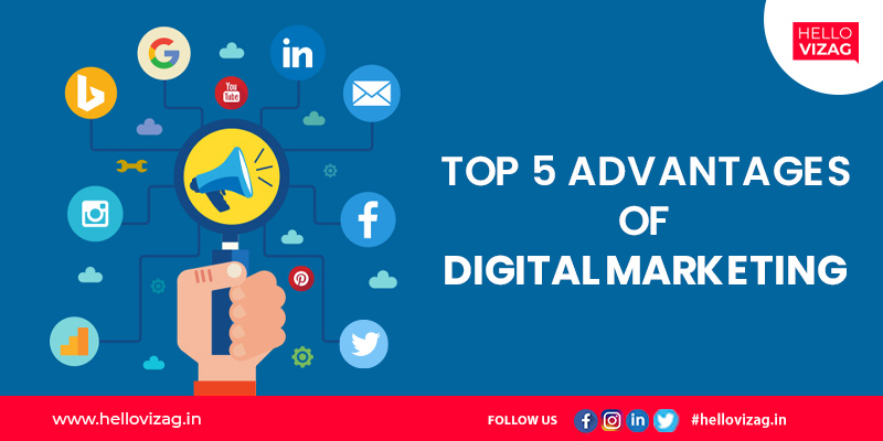 Five Digital Marketing Advantages You Should Be Aware Of