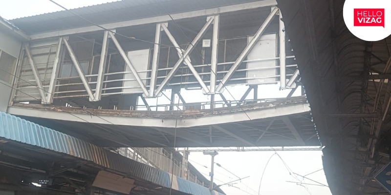 Foot Over Bridge Maintenance at Visakhapatnam Railway Station