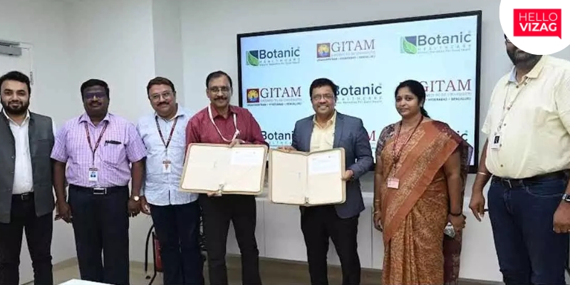 GITAM Forges Partnership with Botanic Healthcare to Foster Natural Health Products