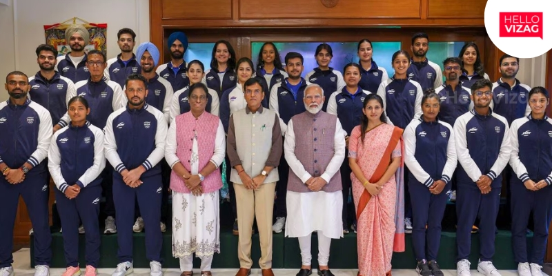Grand Send-Off for Indian Athletes Departing for Paris Olympics 2024