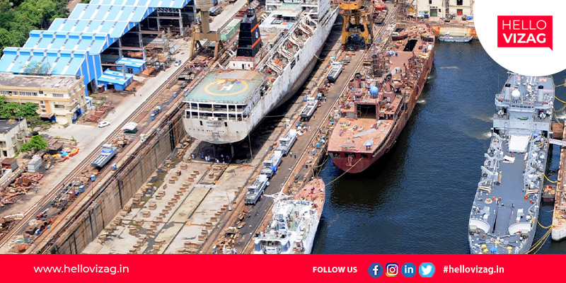 Hindustan Shipyard Limited, Visakhapatnam, is accelerating Shipbuilding and Ship repair on Eastern Seaboard at