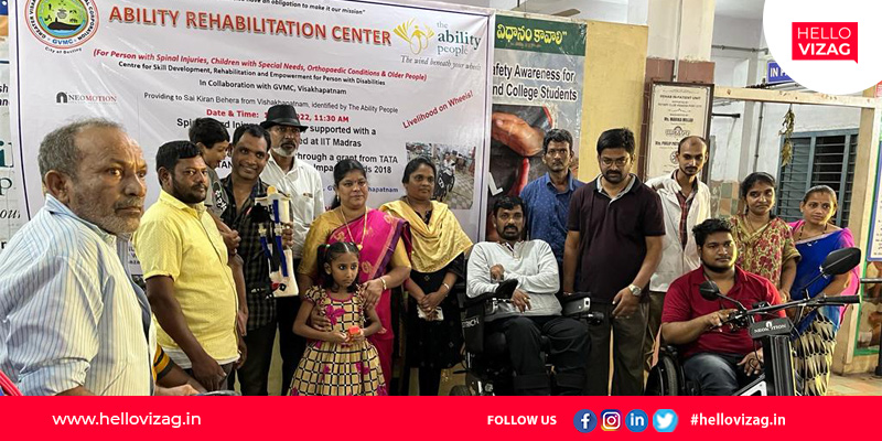 In collaboration with GVMC, the Ability People initiated the 'Ability Rehabilitation Center'