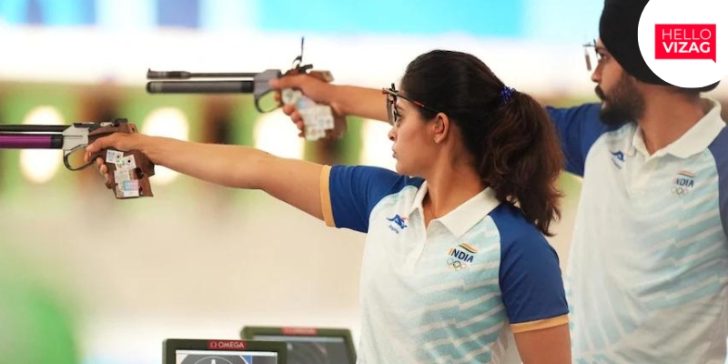 India Secures Another Medal at Paris Olympics in 10m Mixed Pistol Shooting