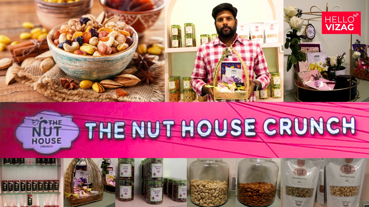 Indulge in exquisite flavors with The Nut House Crunch!