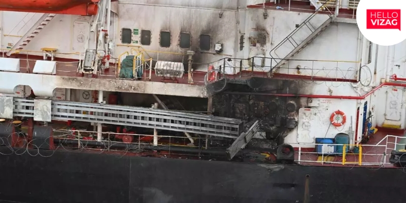 INS Visakhapatnam's Quick Action After Drone Attack on MV Genco Picardy