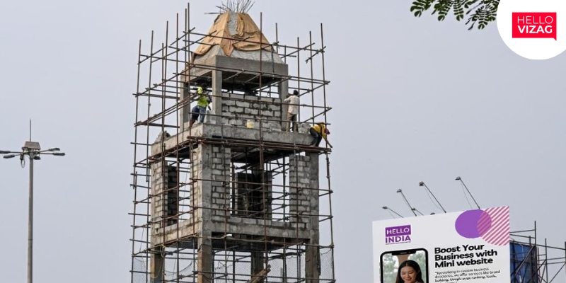Jagadamba Junction's Iconic Clock Tower Set to Enrich Visakhapatnam's Landscape
