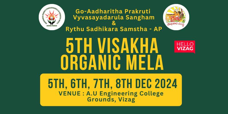 Join Andhra Pradesh’s Biggest Organic Mela: Make the 5th Visakha Organic Mela a Grand Success