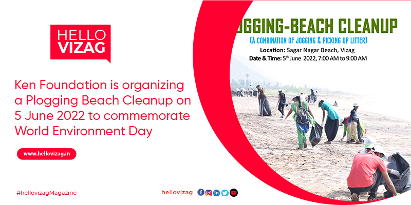 Ken Foundation is organizing a Plogging Beach Cleanup on 5 June 2022 to commemorate World Environment Day