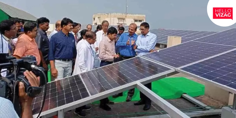 KGH's CSR Block Receives 120-KW Solar Plant: AMNS India's Solar Initiative