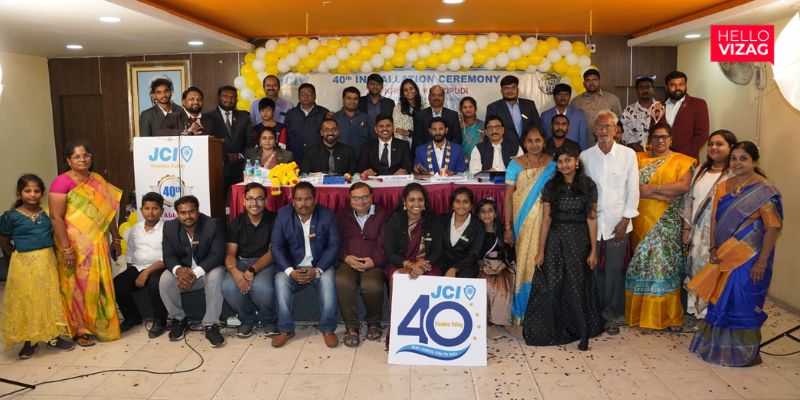 Konkipudi Ramakrishna Takes Charge as JCI Visakha Valley 40th President