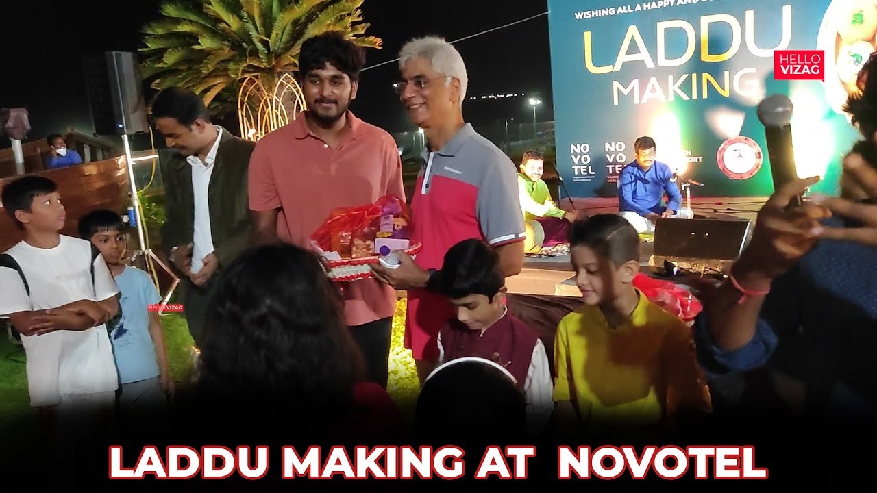 Laddu Making At Novotel Vizag | Diwali Festival | Hello Vizag